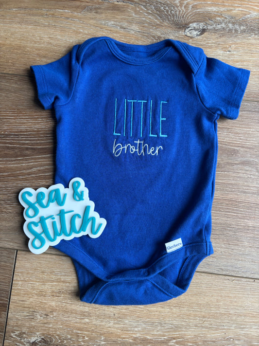 Little brother or Little Sister onesie