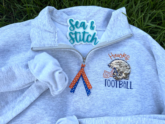 Football/Megaphone Sequins Spirit-wear