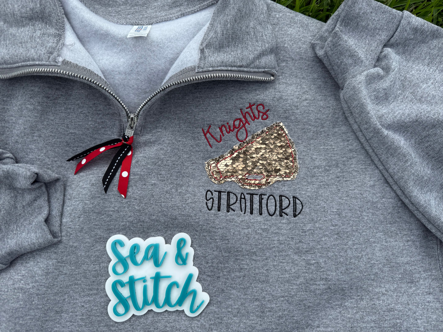 Football/Megaphone Sequins Spirit-wear
